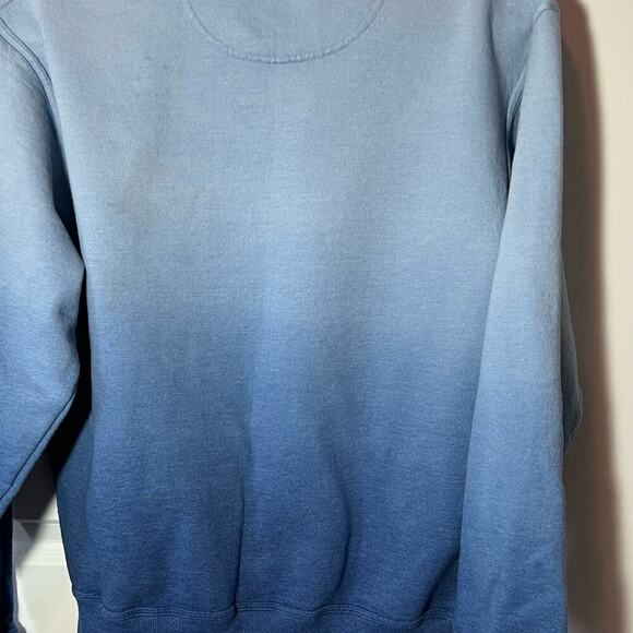 CHAMPION Men's Authentic Blue Ombre Pullover Sweatshirt Size Small Style‎ S5875 - Picture 7 of 9